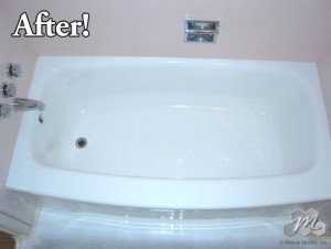 After tub refinishing