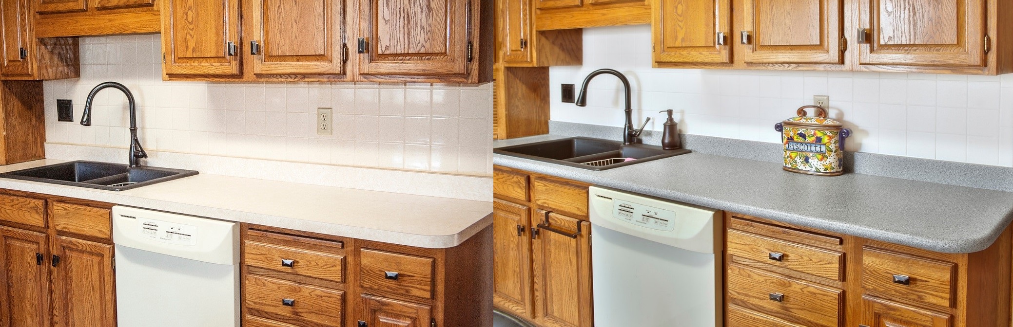 Before & After Kitchen Countertops