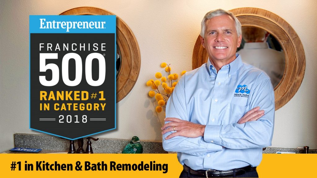  Miracle Method Named #1 Kitchen and Bath Remodeling Franchise 